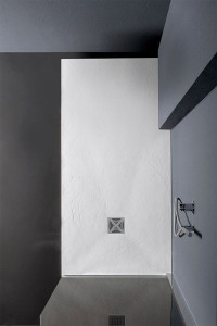 Прямоугольный нескользящий поддон для душа из мрамора