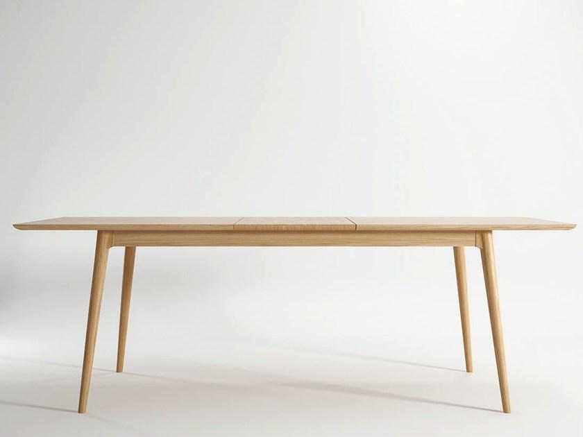 KARPENTER Раздвижной прямоугольный деревянный стол для гостиной Vintage sun-id-1461009 - Вид №1