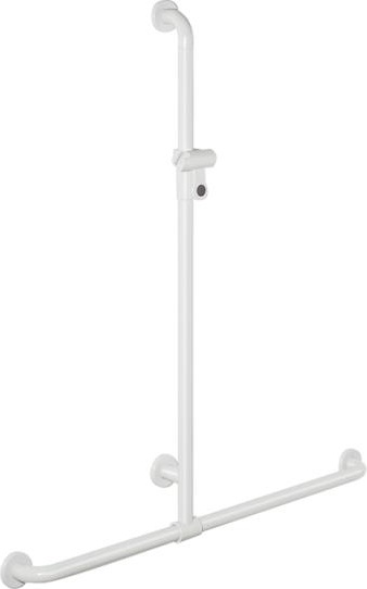 801.35.420 Поручень для душа с выдвижным держателем для душа HEWI Greifen 