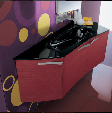 KE23 KENZIA Комплект мебели для ванной комнаты 145 см ARDECO Ardeco S. R. L 42748 - Вид №2