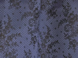 LELIEVRE Ткань дамаст из хлопка с цветочными мотивами Jean paul gaultier - le defile