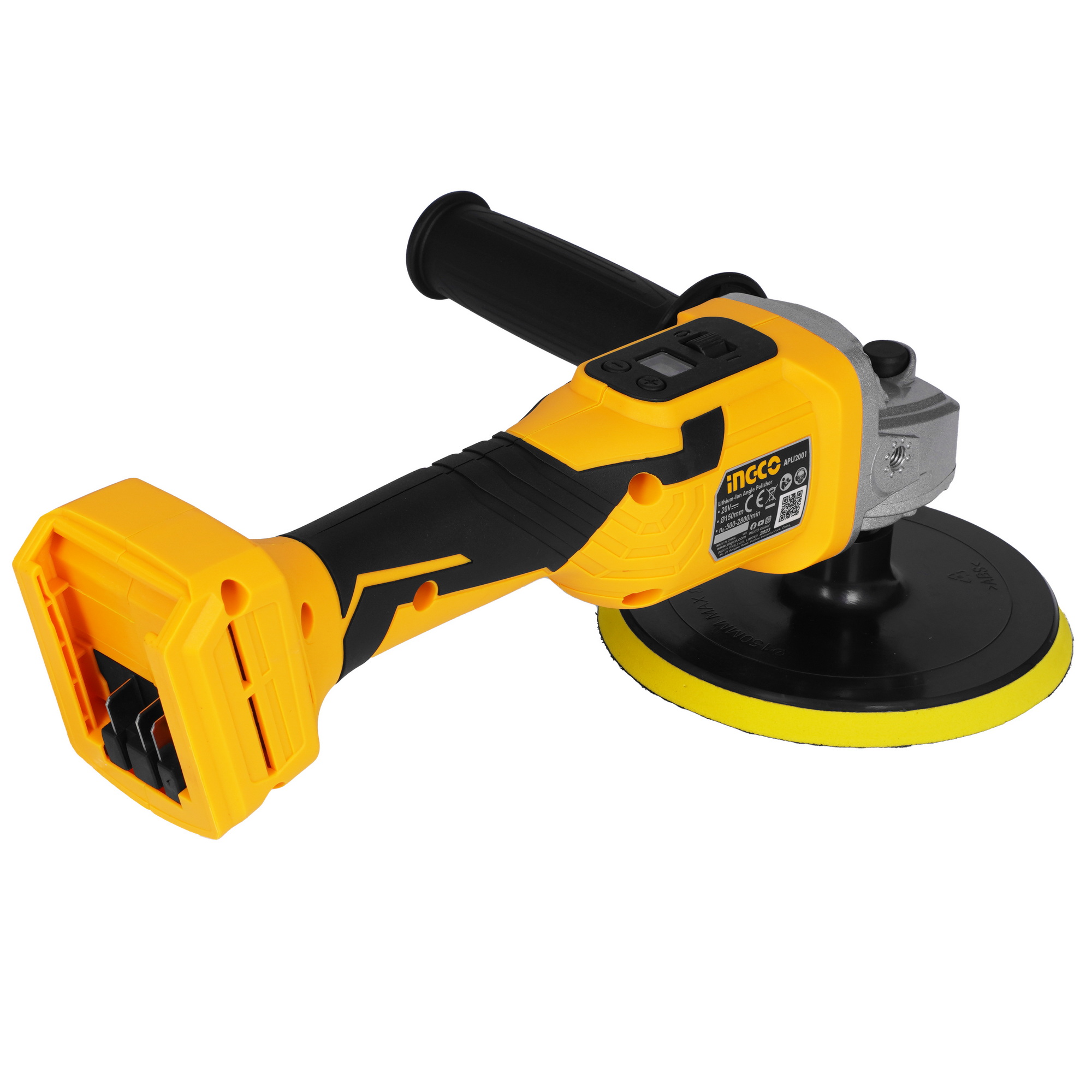 Полировальная машина Ingco APLI2001   , Без ЗУ, Без АКБ 9171623 STDN-0005223 - Вид №1