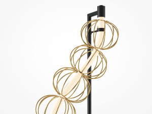 Металлический торшер