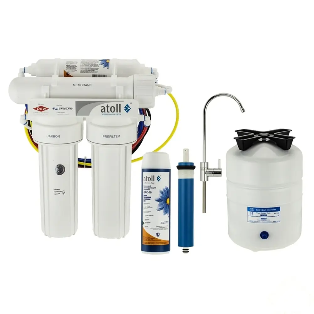 Система обратного осмоса Atoll А-450 Е 4 ступени Prio STLM-2120166