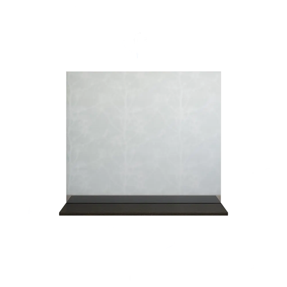 Зеркало «Элеганс» с полкой 85x72 см цвет вяз швейцарский Santreyd STLM-2134287