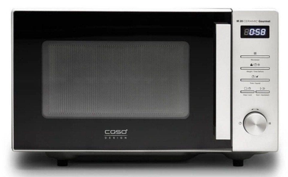 9195540 Микроволновая печь CASO M 20 Ceramic Gourmet серебристый STDN-0095775