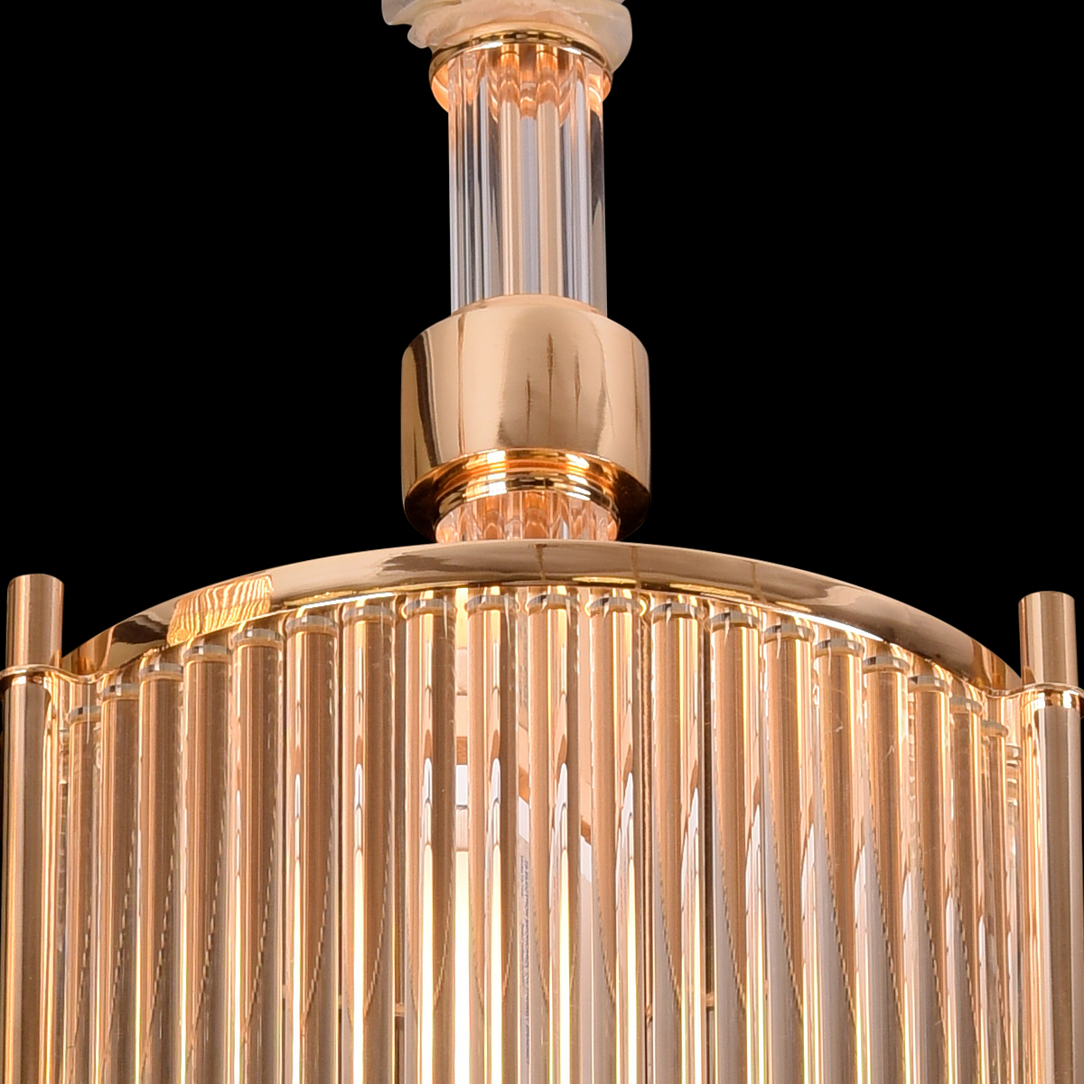 Подвесной светильник 7209 L2 от Delight Collection DELIGHT COLLECTION ДИЗАЙНЕРСКИЕ 243932 Прозрачный;золото  - Вид №3