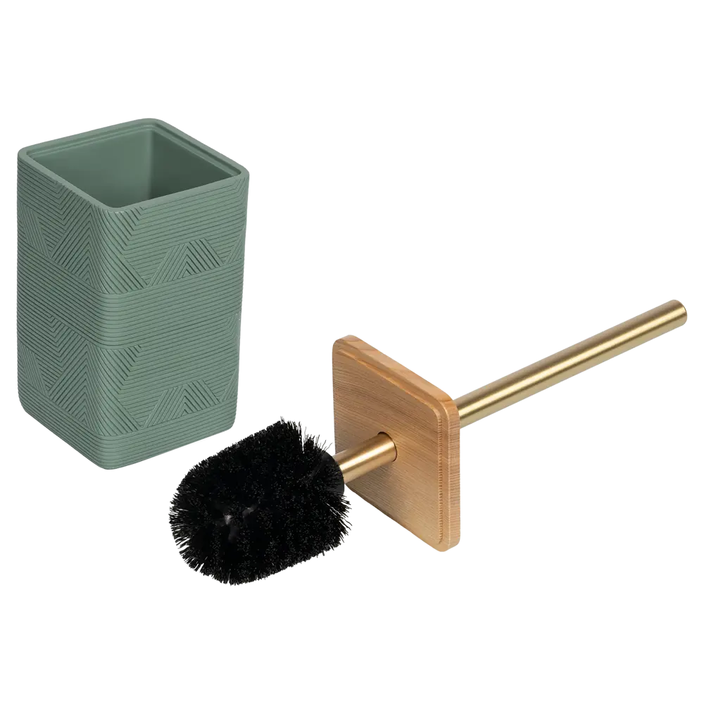 Ёршик для унитаза Vidage Инта зеленый полирезиновый 89380407 STLM-1375735 - Вид №1