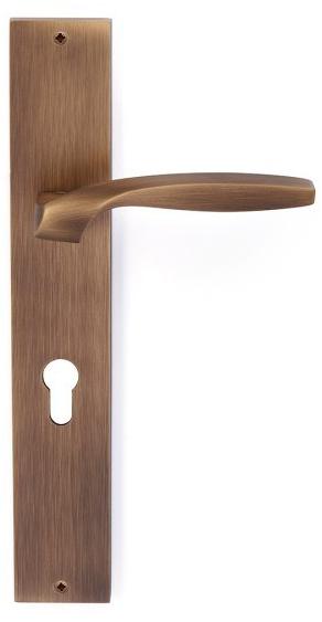 Pasini Ручка из латуни на пластине с накладкой Quadrata 3540  - Вид №1