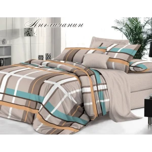 91387057 Комплект постельного белья Эльф Bella Vita Luxe 1194-Англичанин, семейный, бязь, разноцветный STLM-1066235