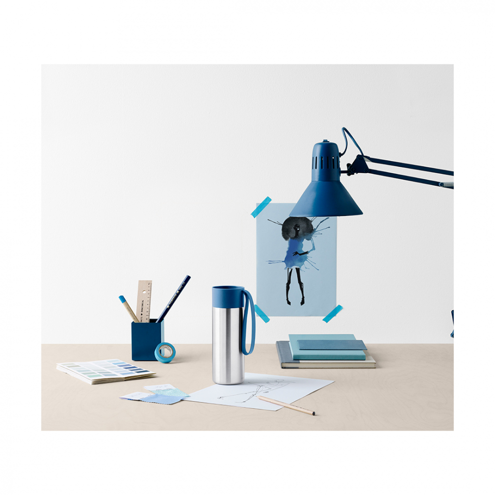 EVA SOLO 567469 Термос To Go, 350 мл, холодная роза Нержавеющая сталь, силикон, пластик  - Вид №5