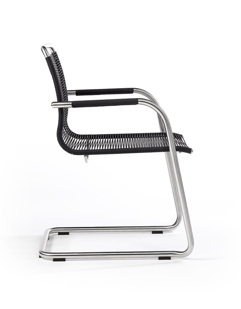 Веревочный консольный садовый стул с подлокотниками FISCHER MÖBEL качели ARCH-00048522 - Вид №2