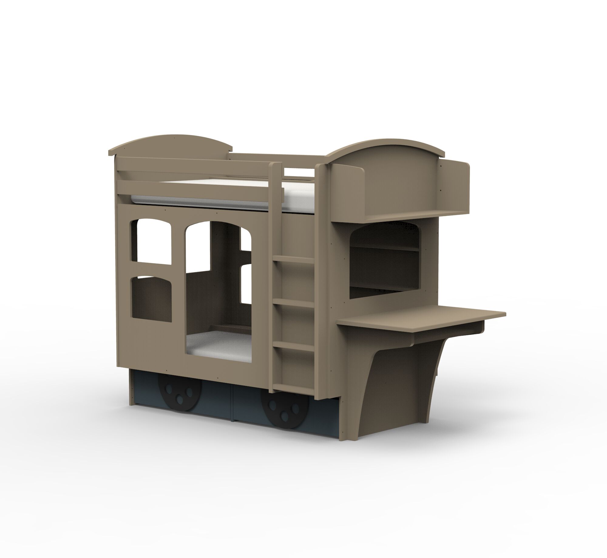 Двухъярусная кровать из МДФ Mathy by Bols УНИВЕРСАЛ ARCH-00153050 - Вид №40