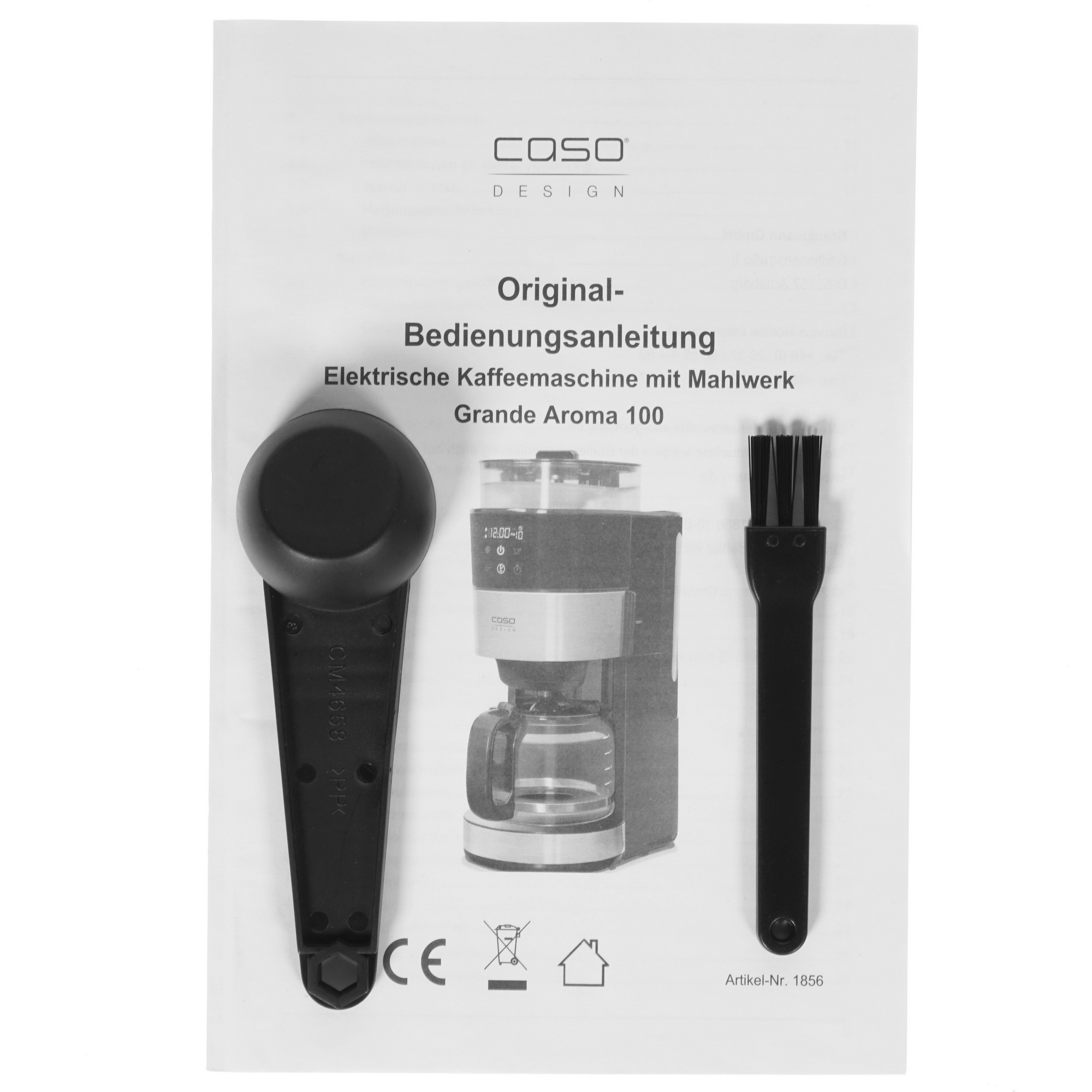 8195374 Кофеварка капельная CASO Grande Aroma 100 черный STDN-0041550 - Вид №7