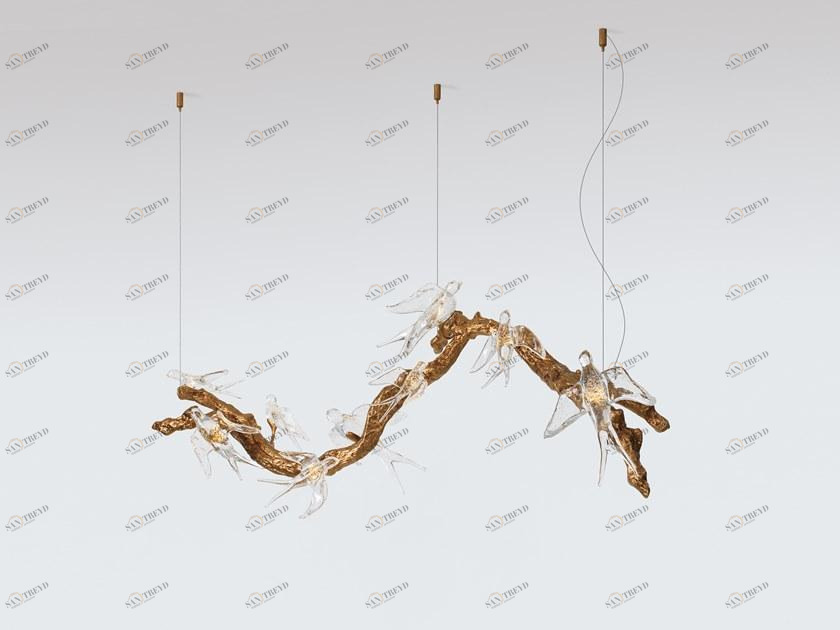 Serip Подвесной светильник из бронзы ручной работы Voa Ct3418/10