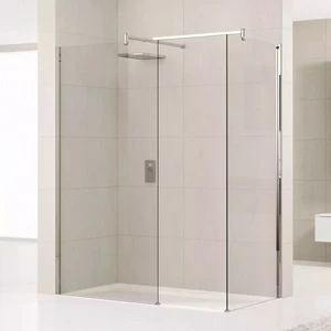 Novellini. Душевой уголок 160x90 см H+H с хромированным профилем LUNES