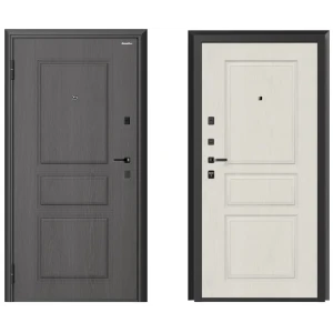 Дверь входная металлическая Классика 98x205 см левая белый