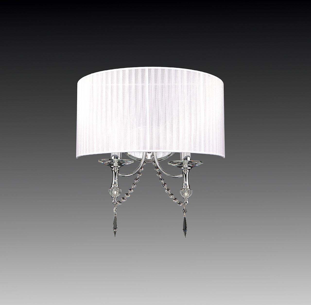 Настенный светильник Lightstar Paralume LIGHTSTAR  084126 Белый;серебро  - Вид №1