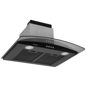 9217777 Вытяжка каминная DEXP GH60-FN0 черный/черный