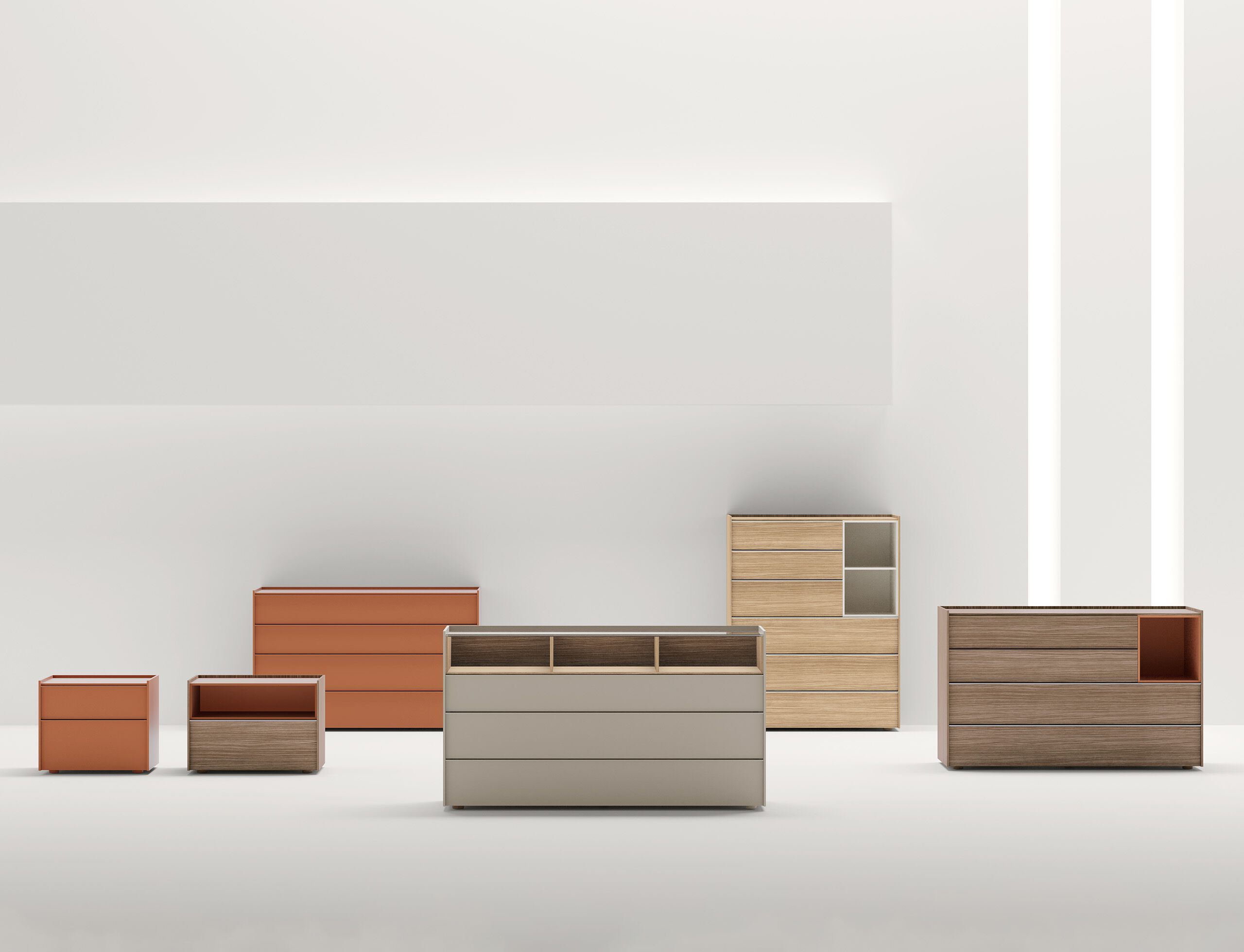 Меламиновая тумбочка с ящиками Adok Stream ARCH-00110925 - Вид №1