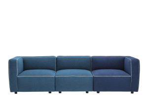 Тканевый модульный садовый диван