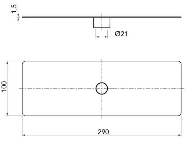Металлическая мыльница CRISTINA Rubinetterie комплектация для душа / ванны / умывальника-Shower &amp ARCH-00050068 - Вид №2