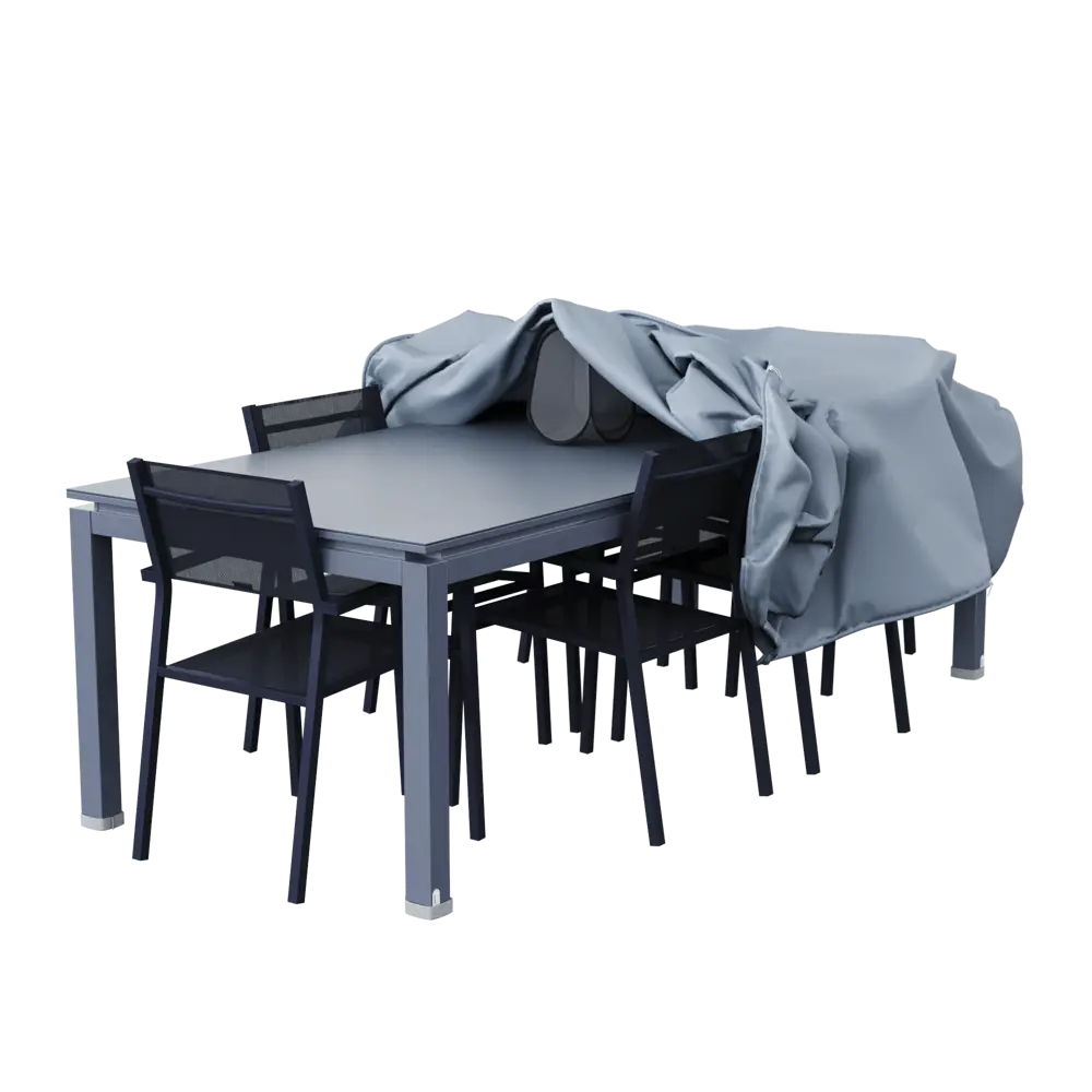 Защитный чехол для стола Naterial 250x60x130 см полиэстер светло-серый STLM-2157575 - Вид №1
