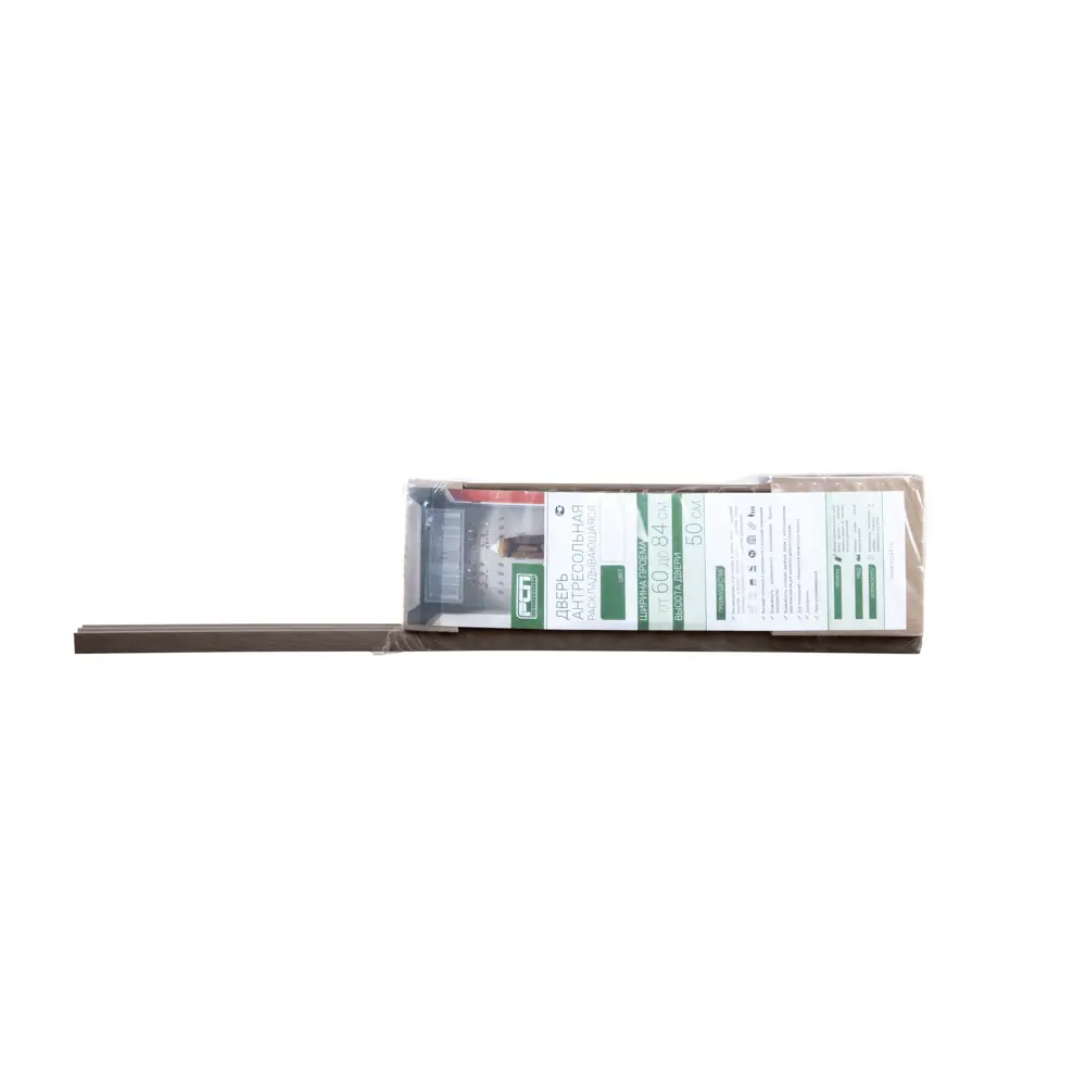 Дверь ПВХ антресольная 50x82 см цвет венге РЕМСТРОЙПЛАСТ STLM-2181659 - Вид №5