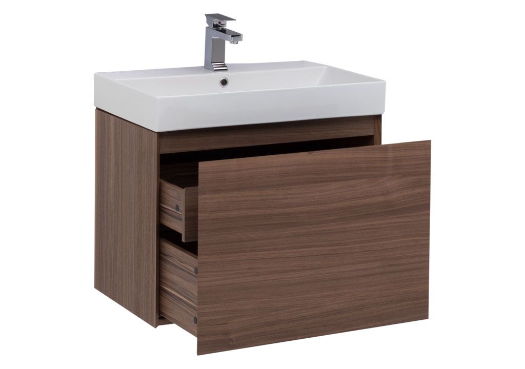 Тумба под раковину Aquanet Нью-Йорк 70 орех sun-id-275407 - Вид №1