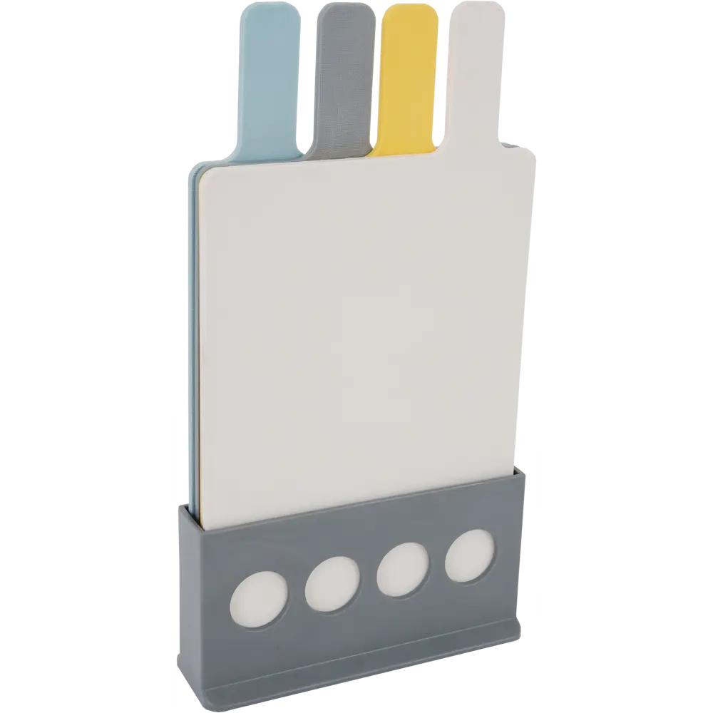 Santreyd: Набор разделочных досок 4 цвета с подставкой 84841769 STLM-0055944 - Вид №1