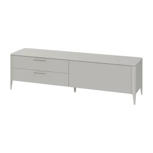 91313462 Тумба под телевизор Ellipse furniture Type 198x55x51 см МДФ цвет серо-бежевый STLM-1091266