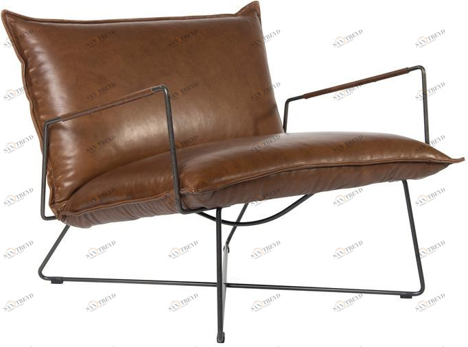 Jess Кожаное кресло с подлокотниками Earl sun-id-1501201