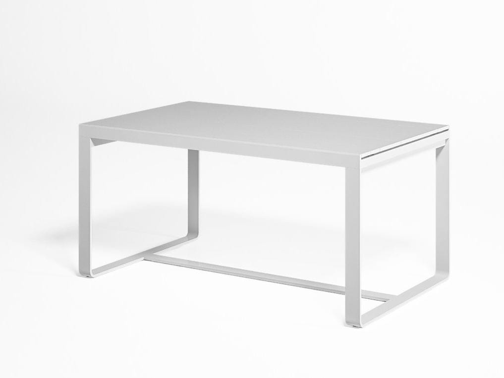 Алюминиевый прямоугольный садовый стол с термокрытием GANDIABLASCO ARCH-00142451