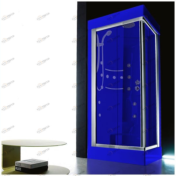 Душевая кабина Gruppo treesse Acquazzurra 72 STI-B7576D-SI белая с гидромассажем угловая правая STIB7576DSI