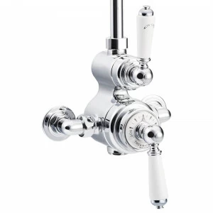 Traditional bathrooms Смеситель для душа термостат с фарфоровой ручкой ASCOT Tb740.514.bn
