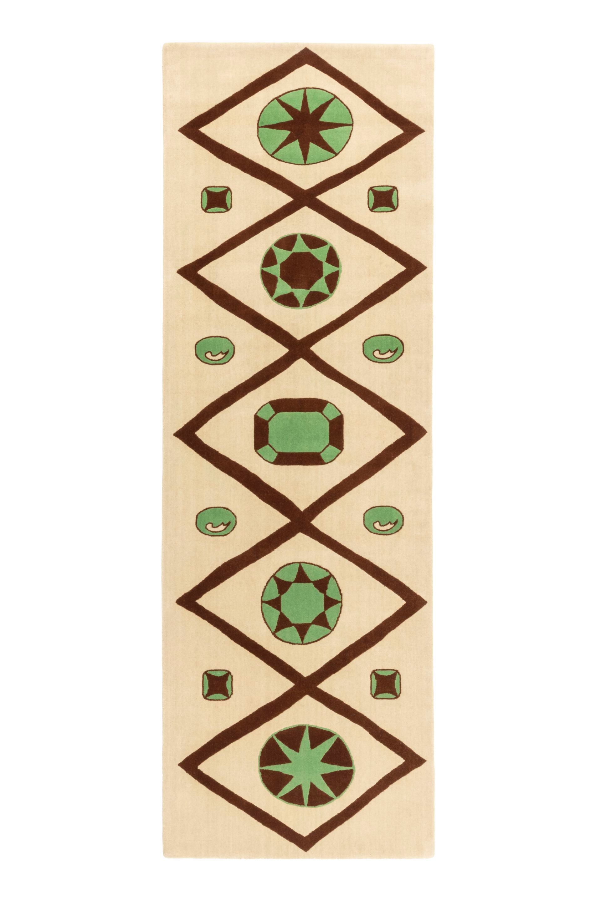 Шерстяной ковер ручной работы cc-tapis Chateau Orlando ARCH-00118214 - Вид №1