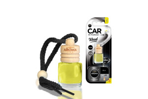16242939 Подвесной ароматизатор WOOD Black 63118 Aroma Car