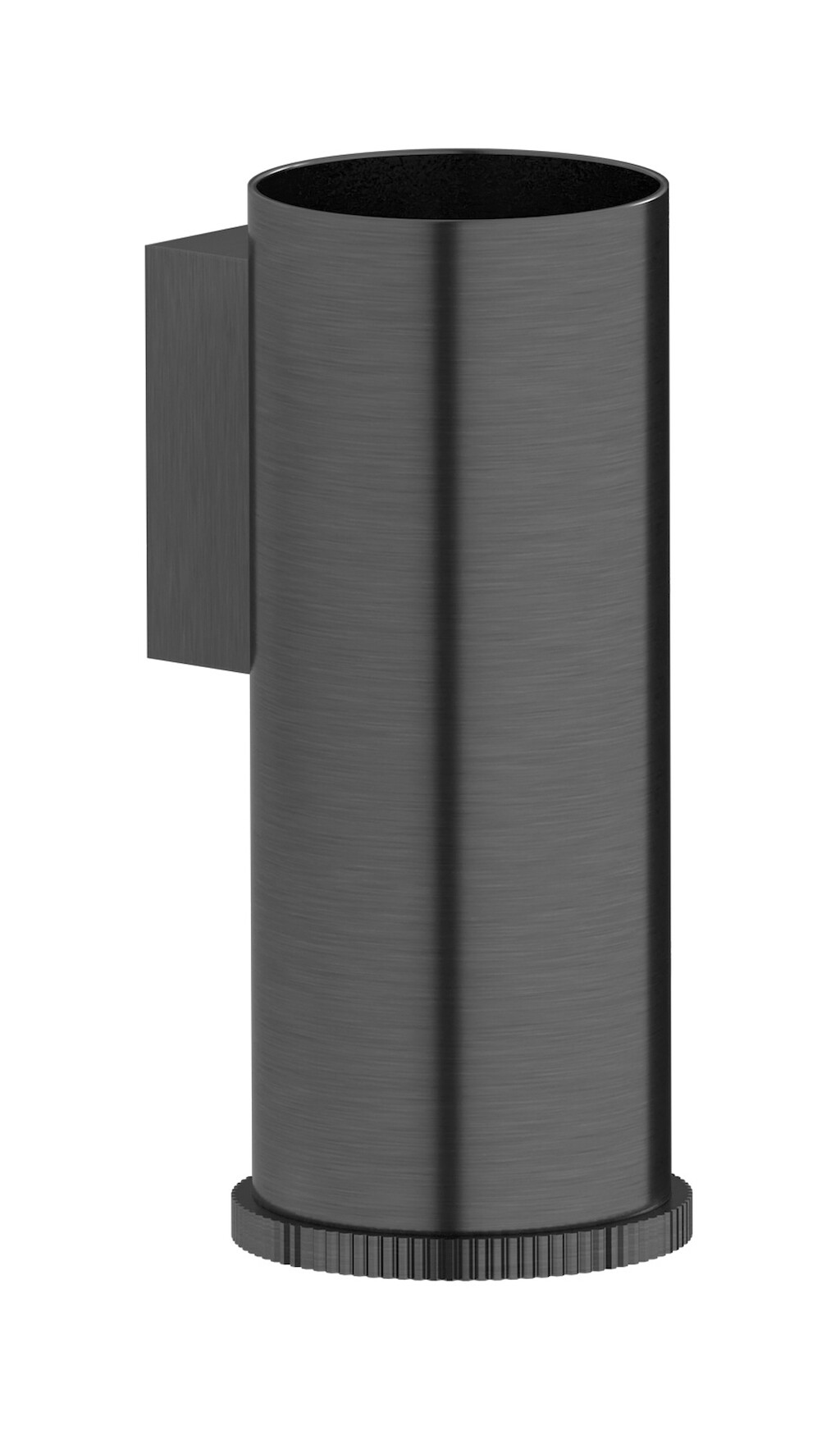 Подвесной стакан для зубных щеток WE ARE IB rx003cs Brushed Black Chrome Reflex