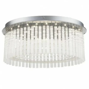 Потолочный светодиодный светильник Globo Alvin 68569-21 GLOBO КАСКАДНЫЕ 102902 Прозрачный;хром