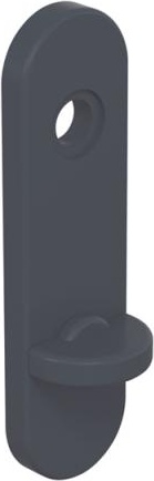 230.23PBRNR Короткая пластина для унитаза (р-техник) HEWI Komponenten | Ersatzteile 