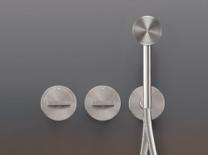 Термостатический смеситель для ванны / душа из нержавеющей стали с переключателем