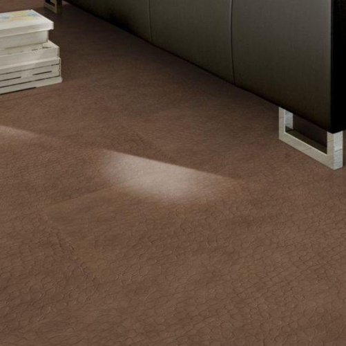 Кожаный пол CorkStyle Leather Waran Beige Натуральная кожа (Рельефная) 915х305 мм 1001500011 - Вид №2