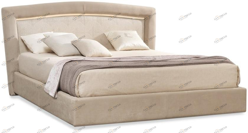 Cantori Кровать из экокожи с высоким изголовьем sun-id-1425288