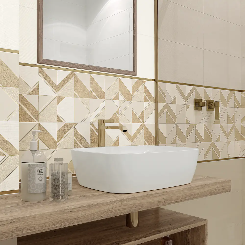 Керамогранит Veronica Beige 41х41 см 1.85 м² цвет бежевый Santreyd STLM-2189813 - Вид №5
