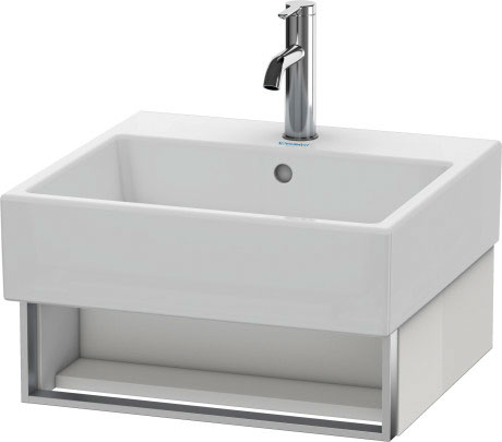 VA602404343 Тумбочка подвесная Vero Air #VA6024 484 x 431 мм Базальт матовый, декор Duravit - Вид №2