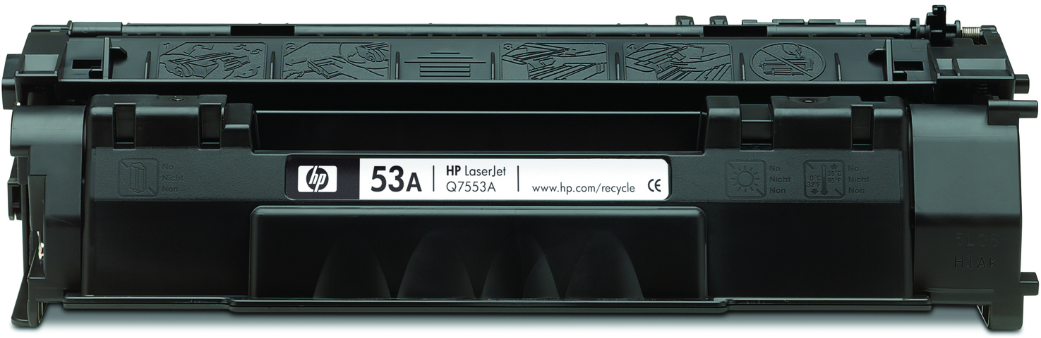Q7553A laserjet black print cartridge HP Santreyd  - Вид №1