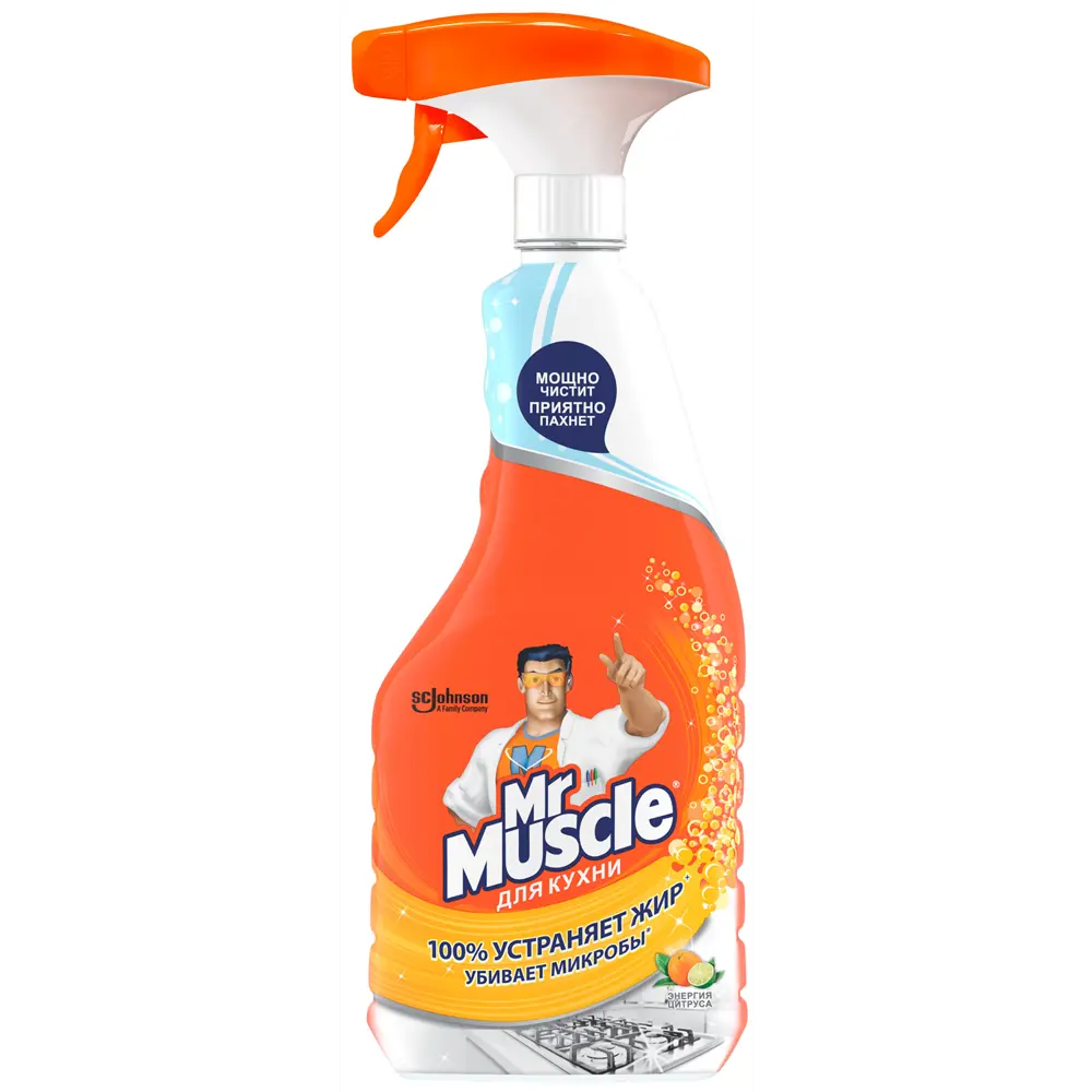 Средство для удаления жира Mr. Muscle «Энергия цитруса» 500 мл 82454599 STLM-2079365 MR.MUSCLE 