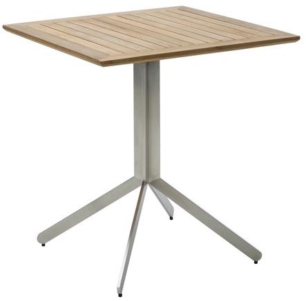 solpuri Складной квадратный обеденный стол из тика Yix sun-id-1463887 - Вид №5