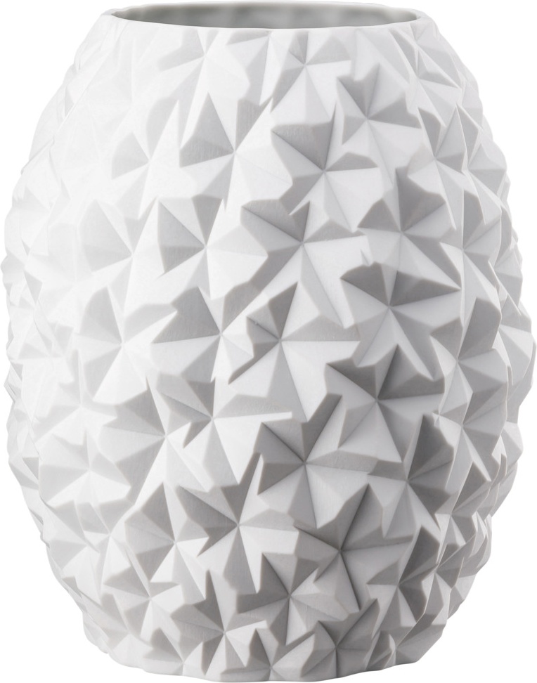 10648996 Rosenthal Ваза Rosenthal Снежная 25см, фарфор  (дизайнер  Cairn Young) Фарфор 