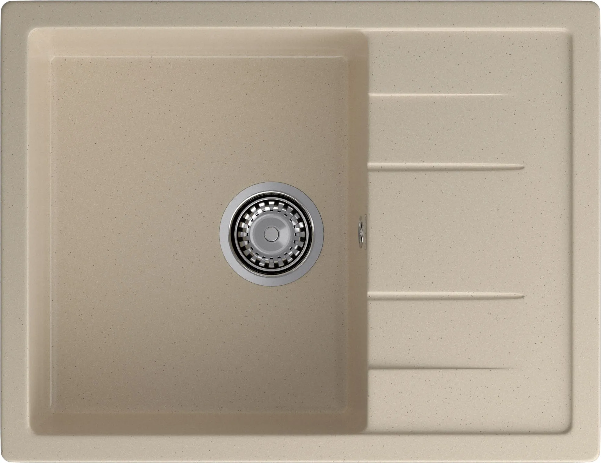 Кухонная мойка Искусственный камень QUADRO S214 GranFest Q-650L-S214